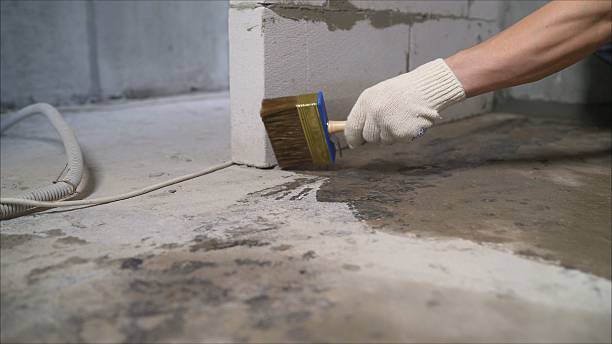 SJ Waterproofing Pros Basement Waterproofing coverage map for Hilbert, WI and surrounding area